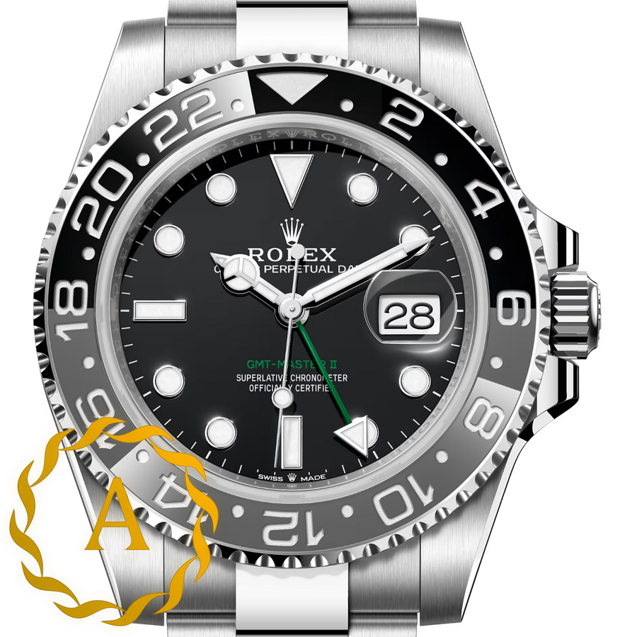 Rolex GMT-Master II «Bruce Wayne» 40 mm Oystersteel Black Dial 126710GRNR