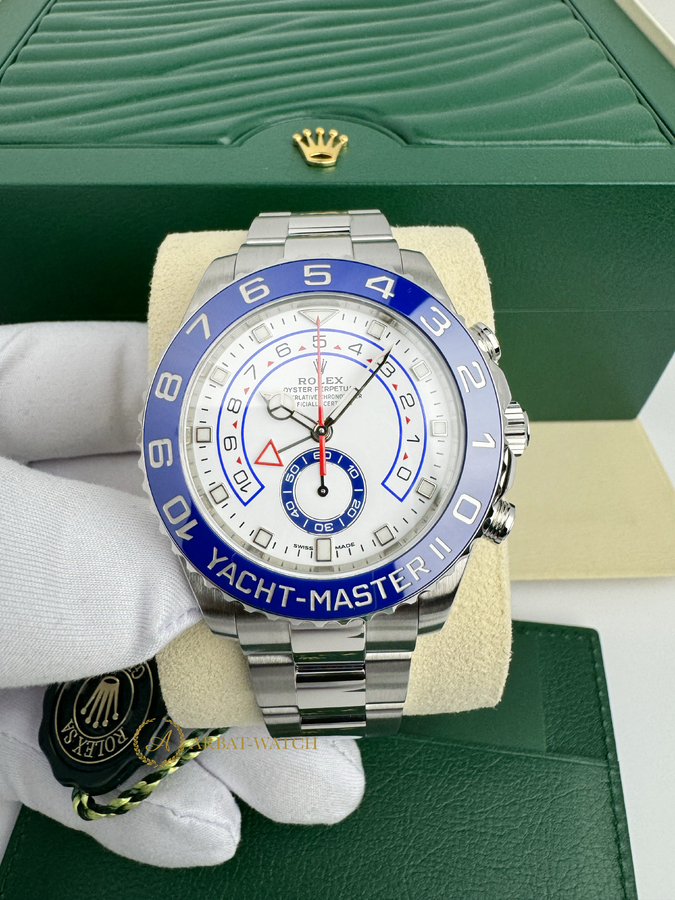 Rolex Yacht-Master II 44 мм White Dial 116680