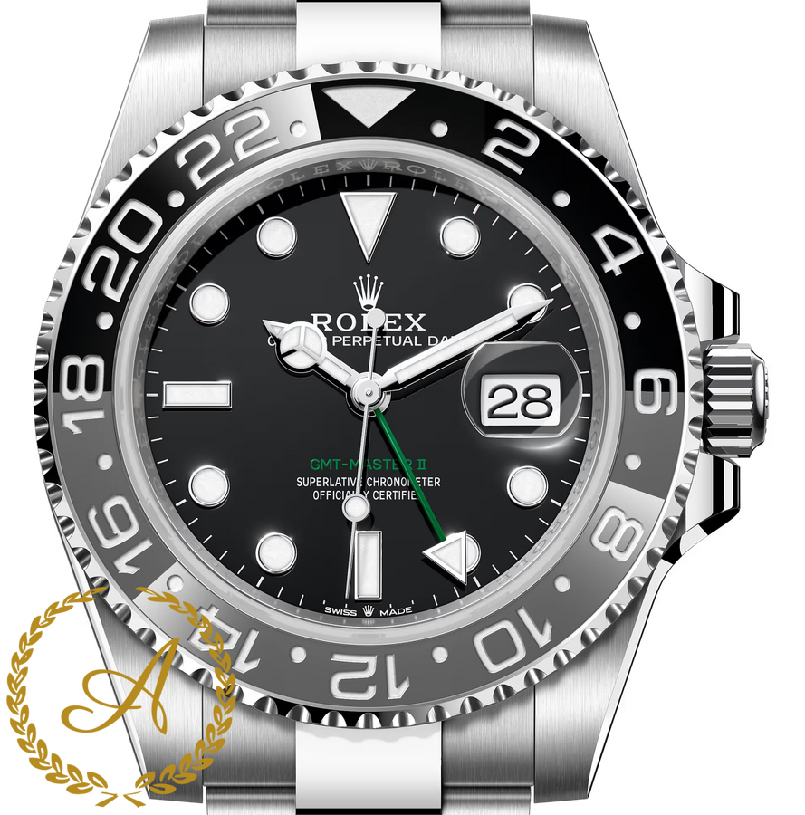 Rolex GMT-Master II «Bruce Wayne» 40 mm Oystersteel Black Dial 126710GRNR