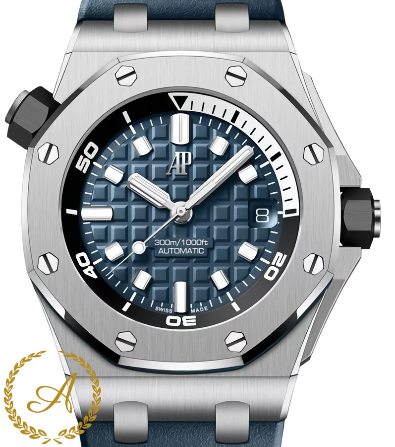 Audemars Piguet Royal Oak Offshore Blue «Mega Tapisserie» Dial 42 mm 15720ST.OO.A027CA.01