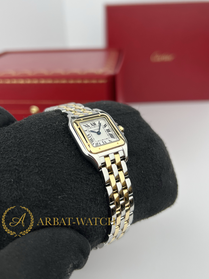 Cartier Panthere De Cartier Stainless Steel/Yellow Gold Small 22 x 30 mm W2PN0018 - Швейцарские часы Cartier Panthere De Cartier Stainless Steel/Yellow Gold Small 22 x 30 mm W2PN0018