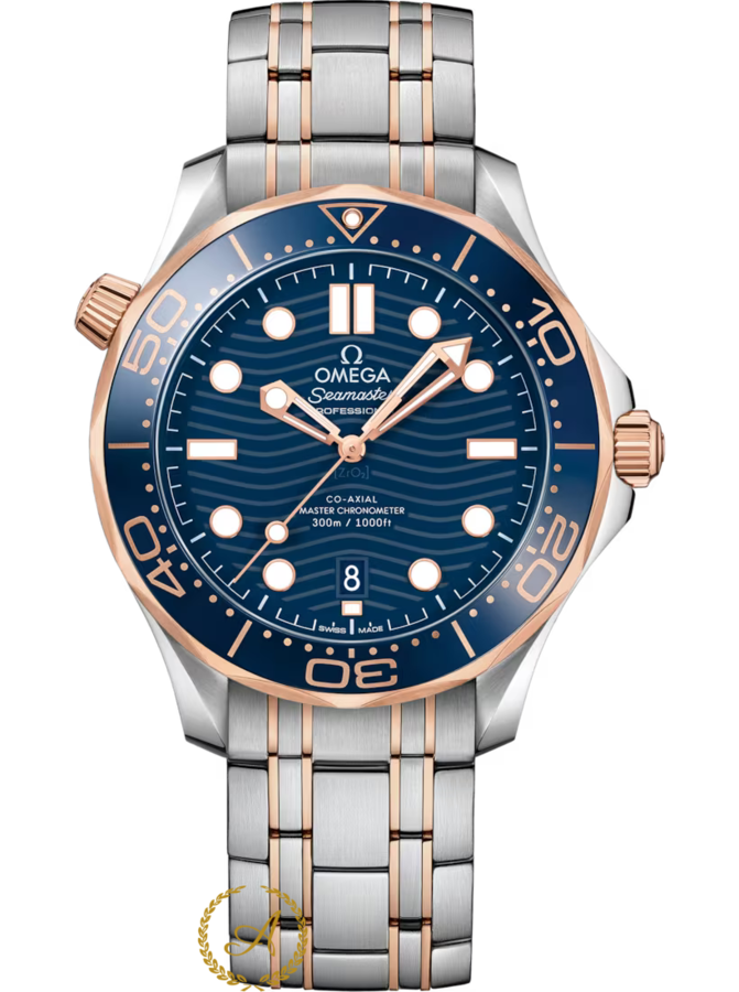 Omega Seamaster Diver 42 mm Blue Dial Bicolor