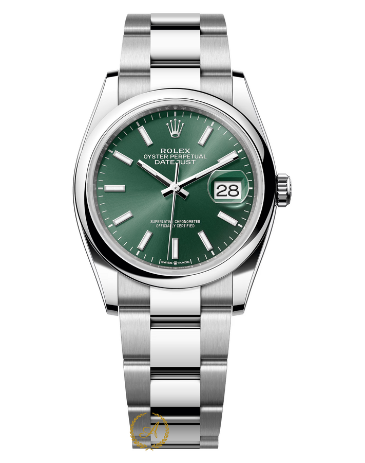 Rolex Datejust 36 mm Mint Dial 126200