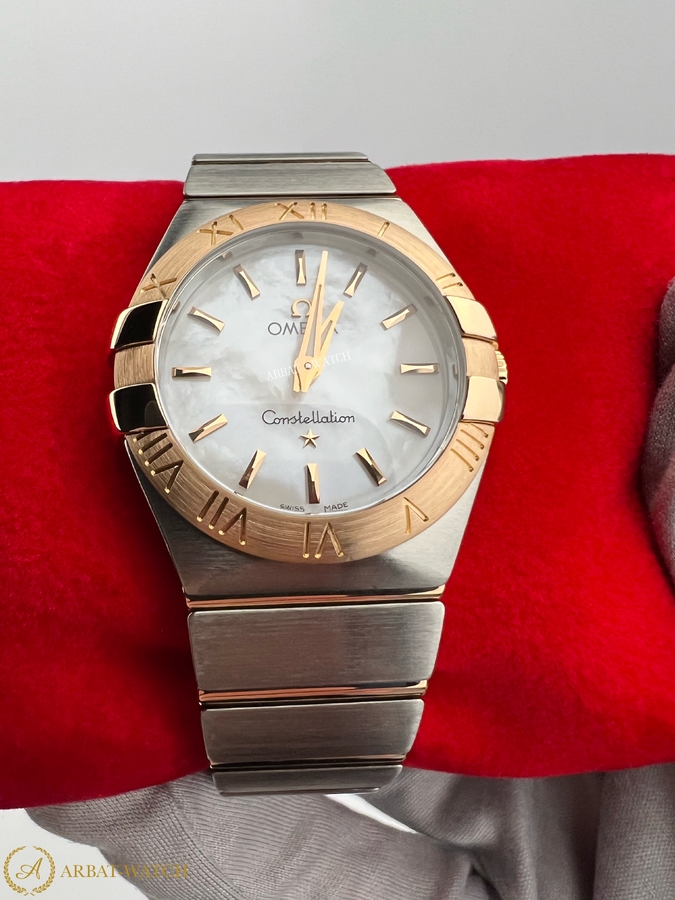 Omega Constellation Quartz Steel/Rose Gold 27 mm