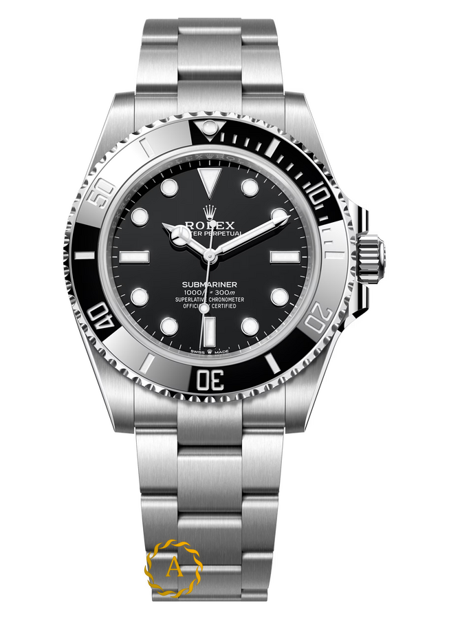 Rolex Submariner 41 mm Oystersteel Black Dial 124060