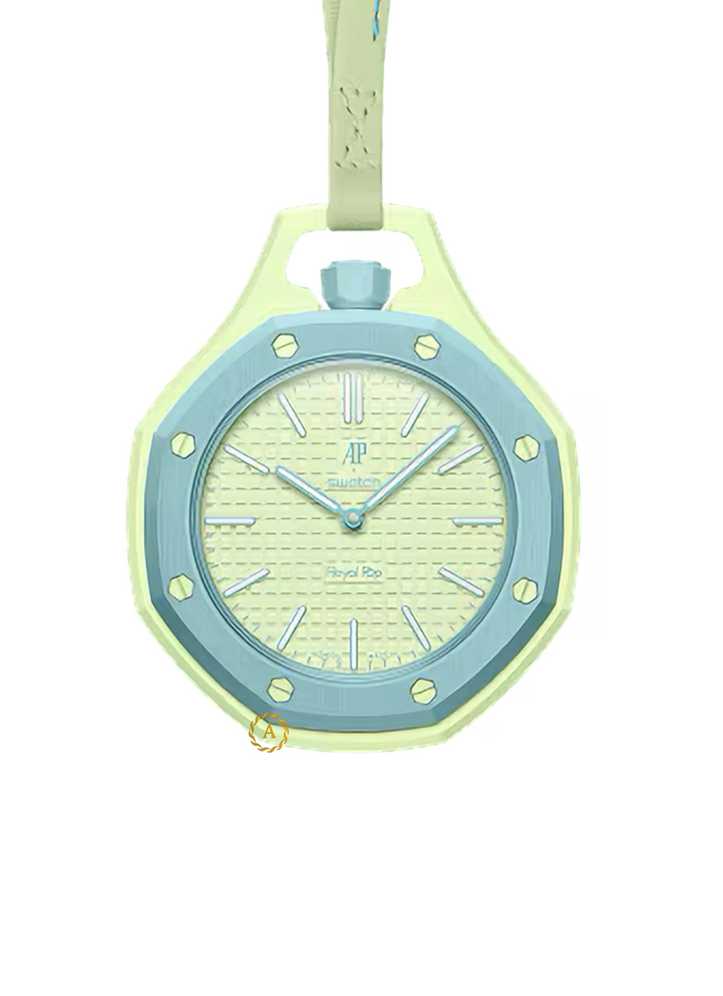 Audemars Piguet x Swatch Royal Pop «Blaue Acht» 40 mm Lime Green Dial SSX03L101N