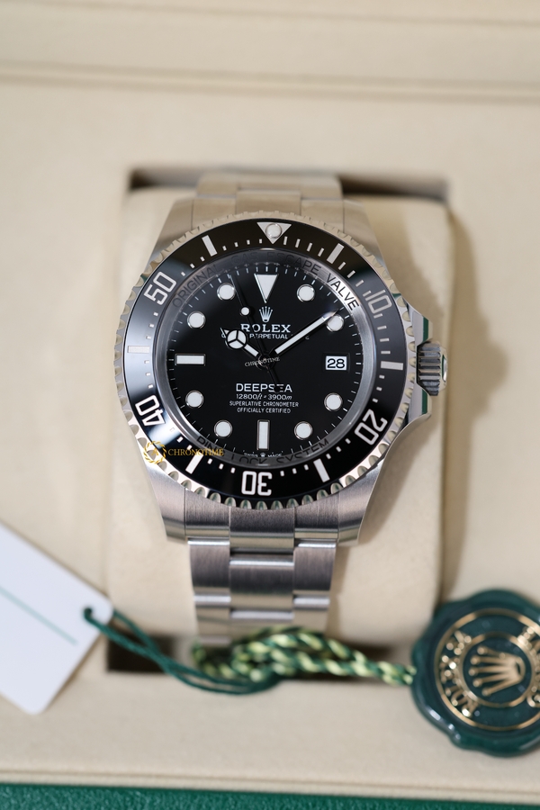 Rolex Deepsea 44 mm Oystersteel Black Dial 136660