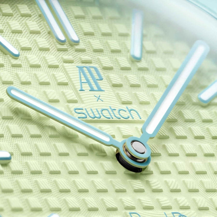 Audemars Piguet x Swatch Royal Pop «Blaue Acht» 40 mm Lime Green Dial SSX03L101N