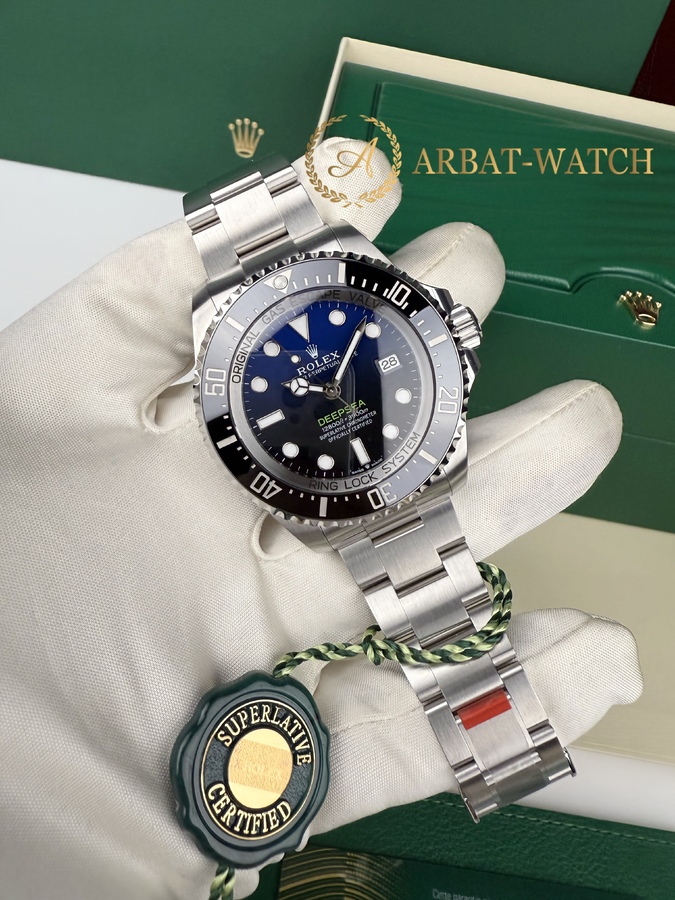 Rolex Sea-Dweller Deepsea D-Blue Dial 44 мм 136660 