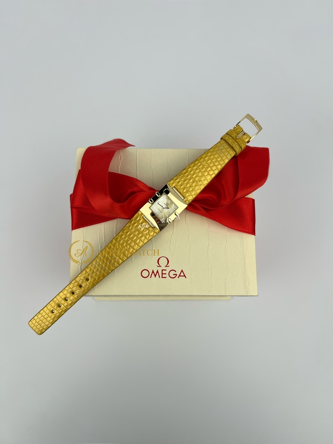Omega Constellation Quadra Yellow Gold 24 x 19,3 mm 