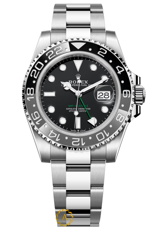 Rolex GMT-Master II «Bruce Wayne» 40 mm Oystersteel Black Dial 126710GRNR
