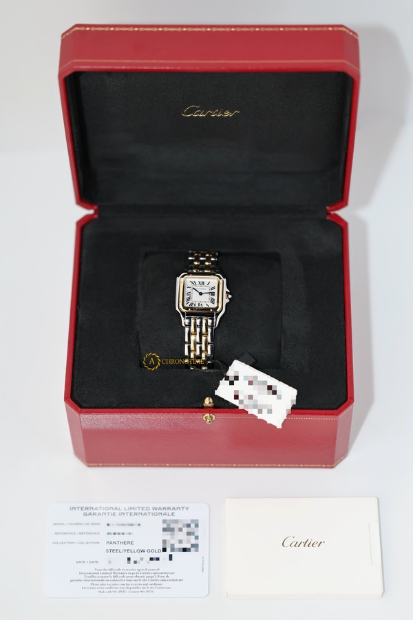 Cartier Panthere De Cartier Stainless Steel/Yellow Gold Medium 27 x 37 mm W2PN0019