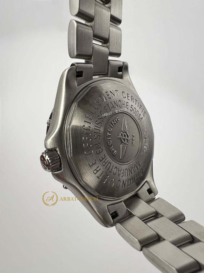 Breitling Colt Ocean Black Dial 38 mm A64350