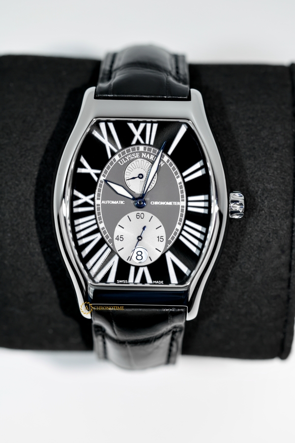 Ulysse Nardin Michelangelo Gigante Chronometer Black Roman Dial 38 x 43 mm 273-68/412