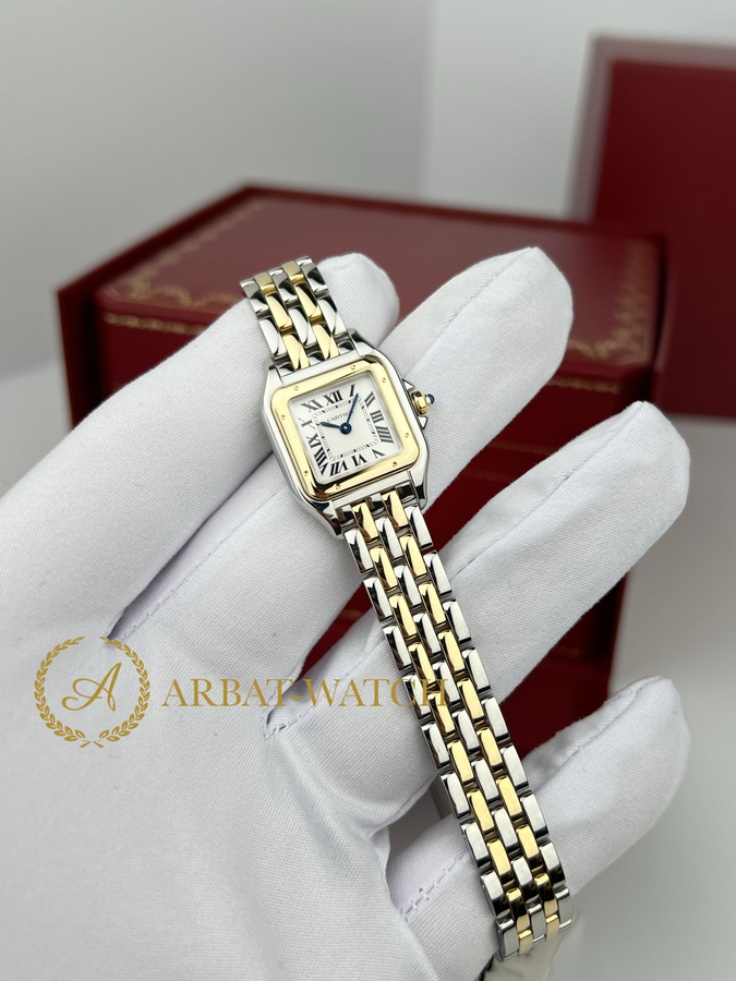 Cartier Panthere De Cartier Stainless Steel/Yellow Gold Small 22 x 30 mm W2PN0018 - Швейцарские часы Cartier Panthere De Cartier Stainless Steel/Yellow Gold Small 22 x 30 mm W2PN0018