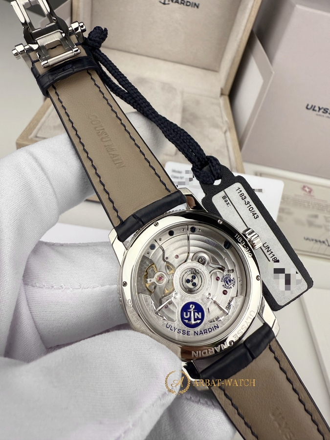 Ulysse Nardin Marine Torpilleur Blue Dial 42 mm 1183-310/43 - Швейцарские часы Ulysse Nardin Marine Torpilleur Blue Dial 42 mm 1183-310/43