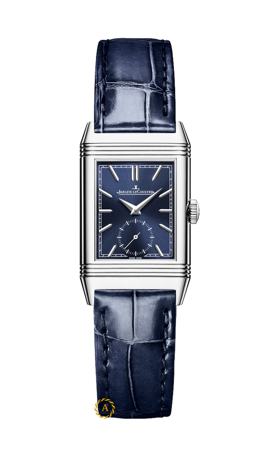 Jaeger LeCoulter Reverso Tribute Monoface Small Seconds Blue Dial 45,6 x 27,4 mm Q397848J