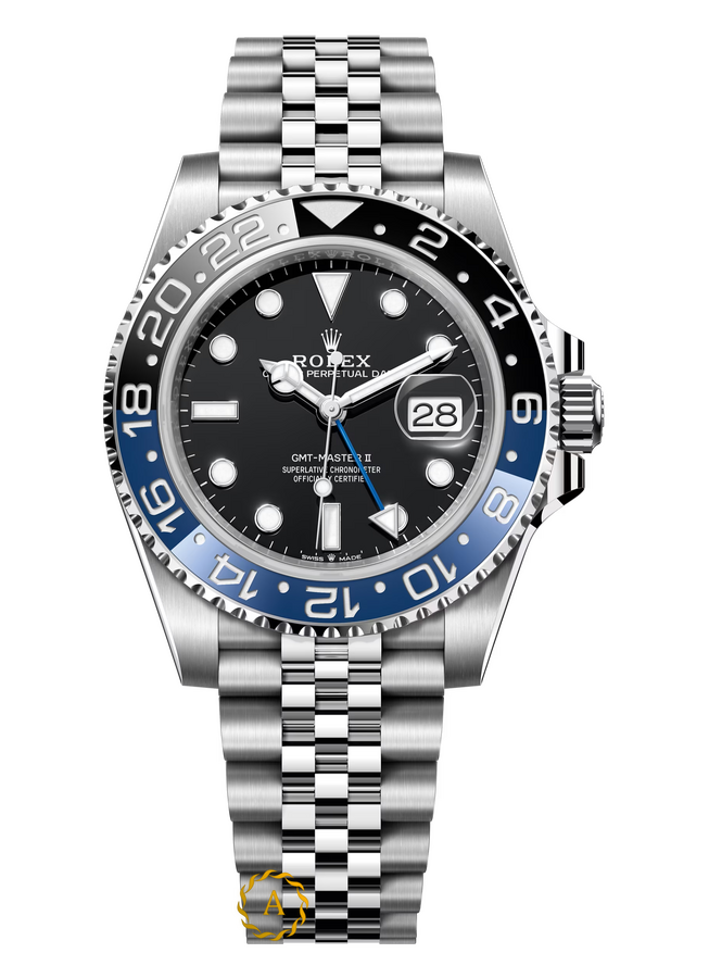 Rolex GMT-Master II «Batman» 40 mm Oystersteel Black Dial 126710BLNR Jubilee - Швейцарские часы Rolex GMT-Master II «Batman» 40 mm Oystersteel Black Dial 126710BLNR Jubilee