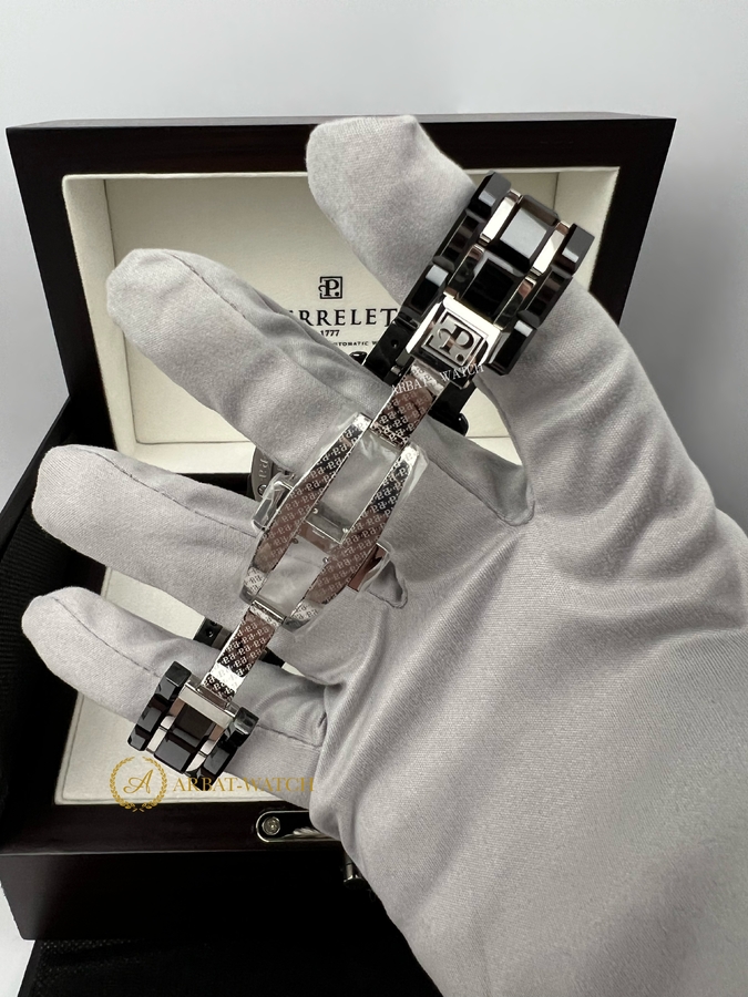 Perrelet Diamond Flower Ceramic 40 mm A2040/B - Швейцарские часы Perrelet Diamond Flower Ceramic 40 mm A2040/B