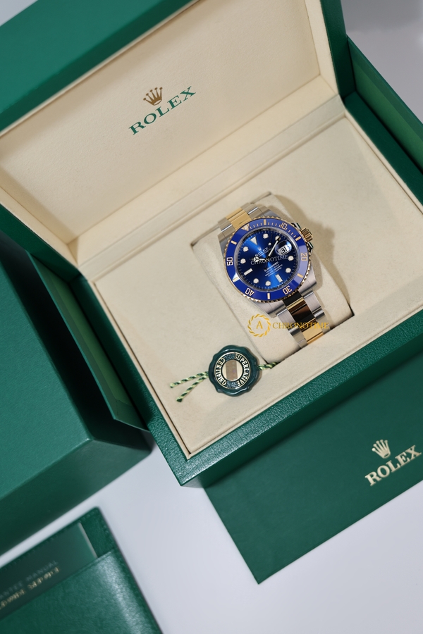 Rolex Submariner Date 41 mm Yellow Rolesor Royal Blue Dial 126613LB - Швейцарские часы Rolex Submariner Date 41 mm Yellow Rolesor Royal Blue Dial 126613LB