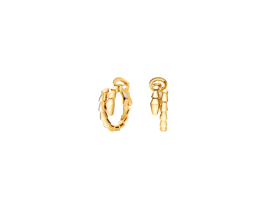 Серьги Bvlgari Serpenti Viper Earrings Yellow Gold - Швейцарские часы Серьги Bvlgari Serpenti Viper Earrings Yellow Gold