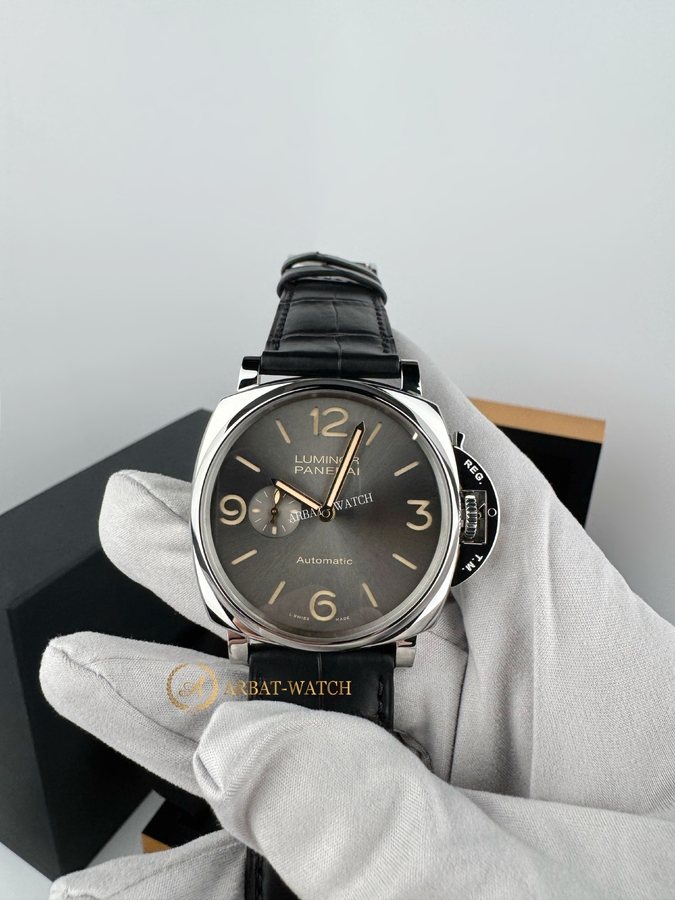 Panerai Luminor Due 3 Days Automatic Acciaio 45 mm Grey Dial 45 mm PAM00739