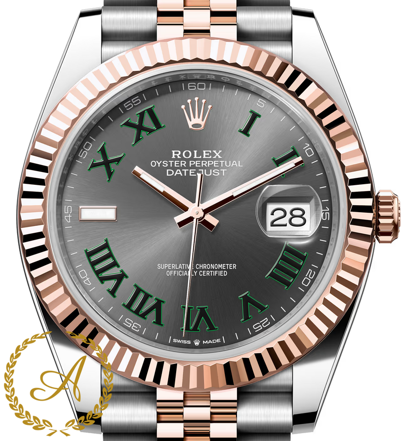Rolex Datejust 41 mm 126331 Wimbledon Bicolor Everose Rolesor Jubilee
