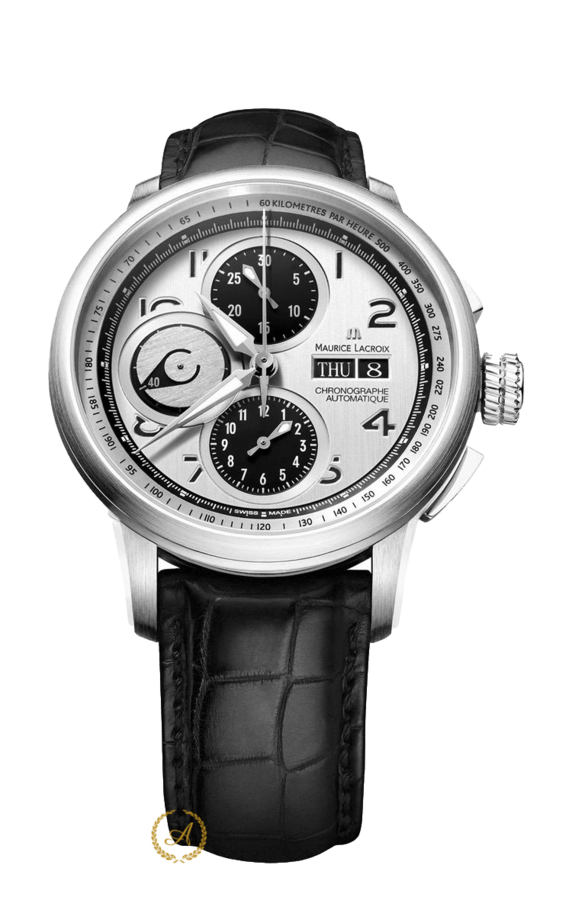 Maurice Lacroix Masterpiece 43 mm MP6348-SS001-12E - Швейцарские часы Maurice Lacroix Masterpiece 43 mm MP6348-SS001-12E