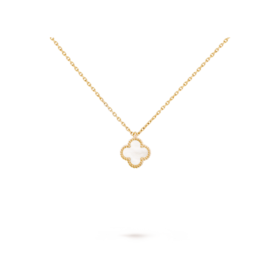 Подвеска Van Cleef & Arpels Sweet Alhambra Pearl Yellow Gold