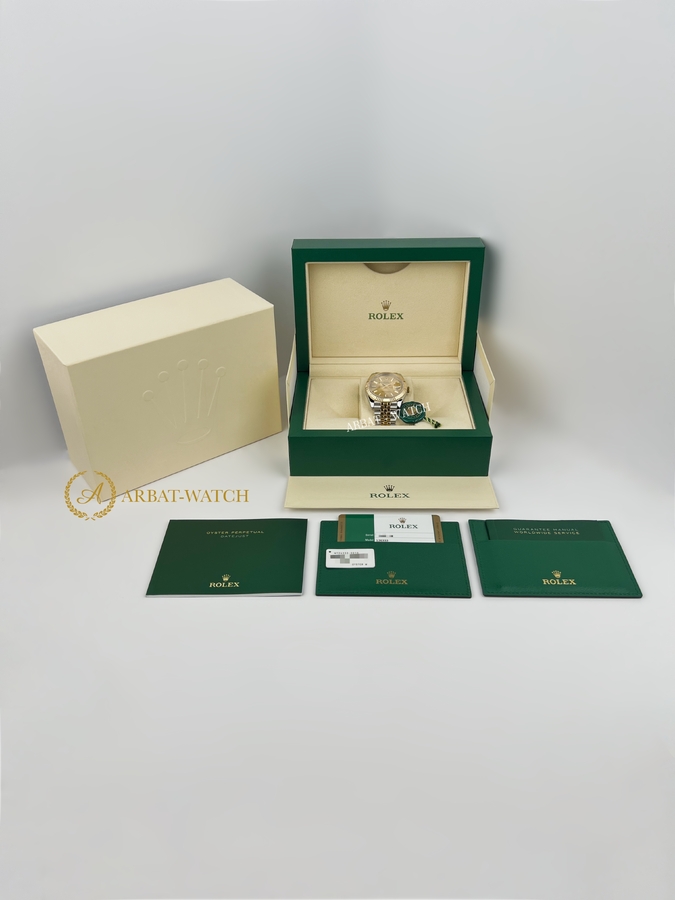Rolex Datejust 41 mm 126333 Champagne Yellow Rolesor Jubilee - Швейцарские часы Rolex Datejust 41 mm 126333 Champagne Yellow Rolesor Jubilee