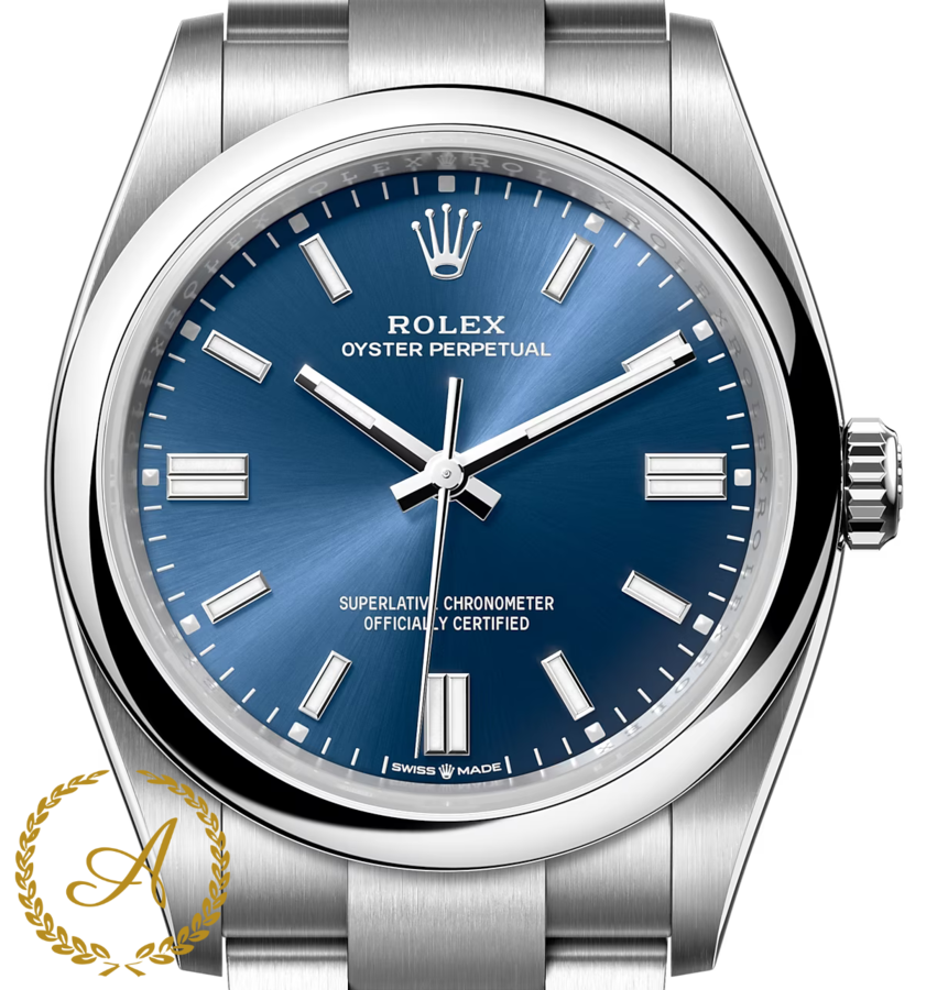 Rolex Oyster Perpetual 36 мм Blue Dial 126000