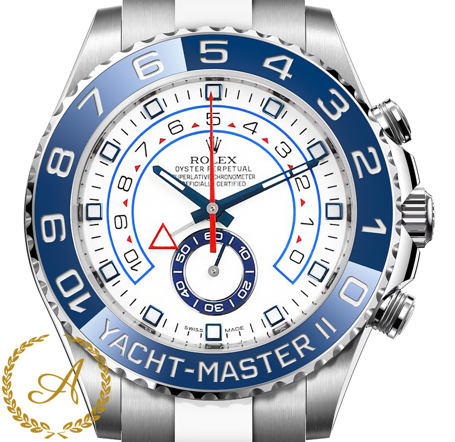 Rolex Yacht-Master II 44 мм Blued Hour Hands 116680