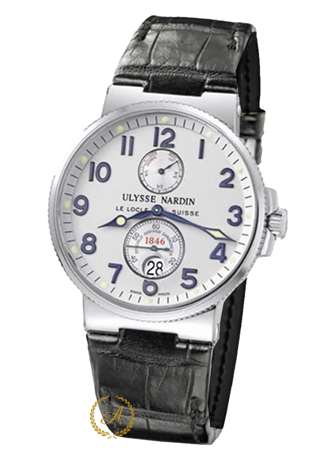 Ulysse Nardin Maxi Marine Chronometer White Dial 41 mm 263-66 - Швейцарские часы Ulysse Nardin Maxi Marine Chronometer White Dial 41 mm 263-66
