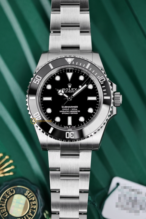 Rolex Submariner 41 mm Oystersteel Black Dial 124060
