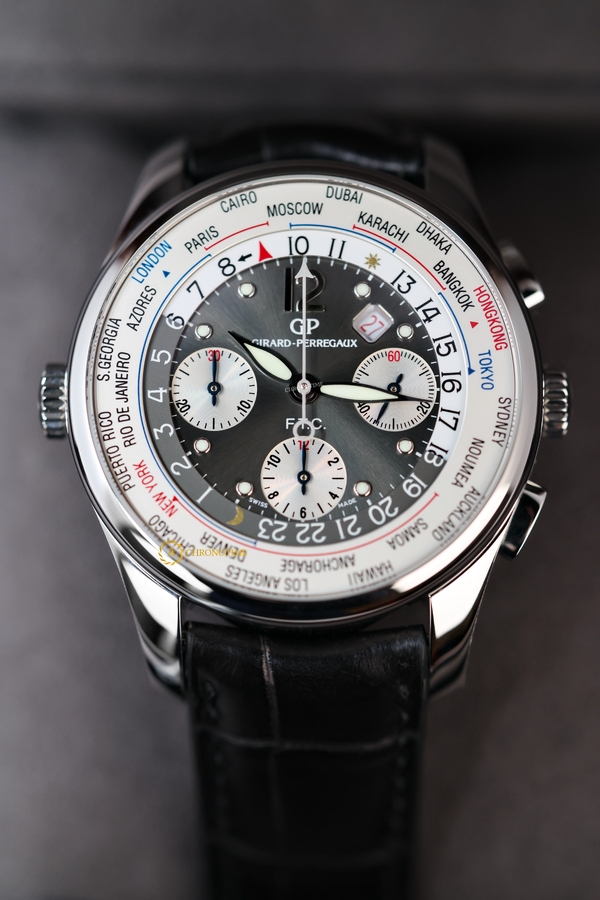 Girard-Perregaux WW.TC Financial Chronograph 43 mm Stainless Steel 49805