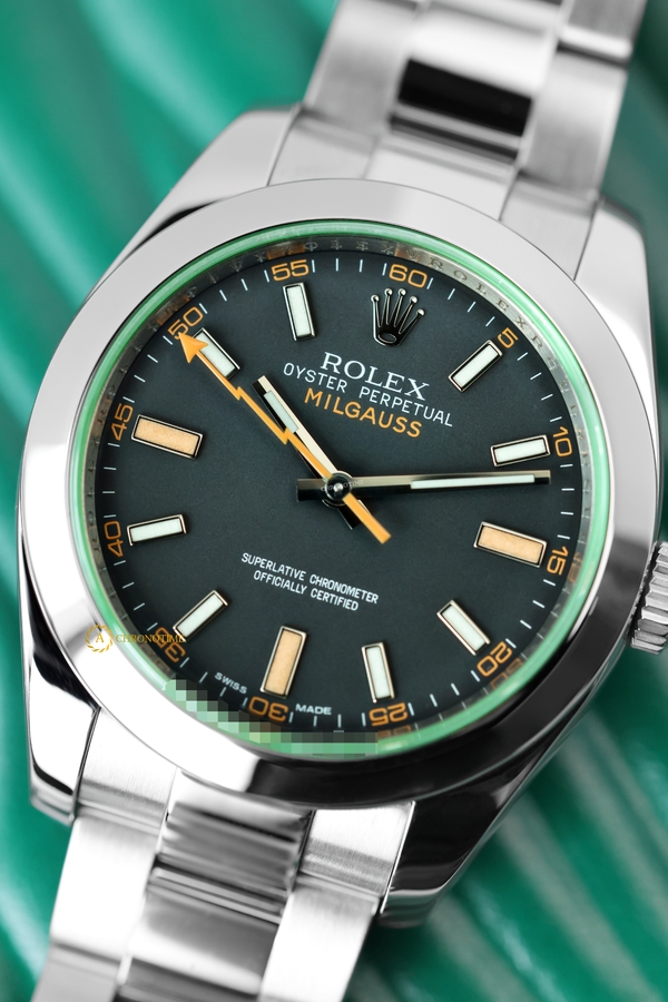 Rolex Milgauss 40 mm Oystersteel Black Dial 116400GV