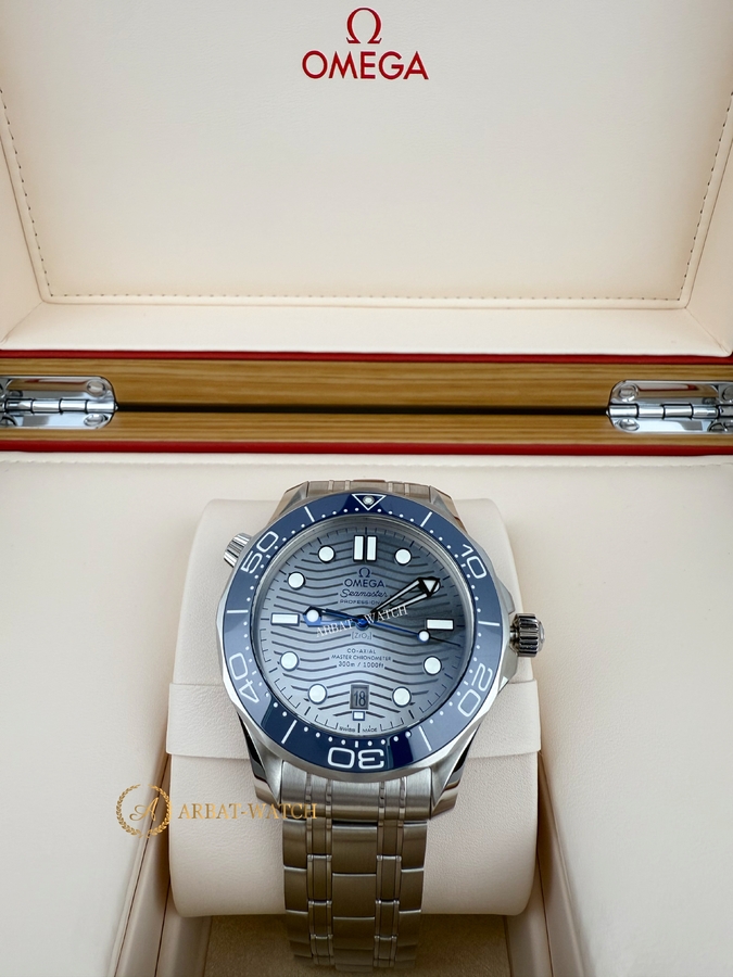 Omega •  Seamaster Diver 300M Chrome Dial 42 mm 