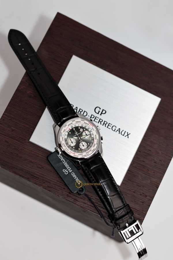 Girard-Perregaux WW.TC Financial Chronograph 43 mm Stainless Steel 49805