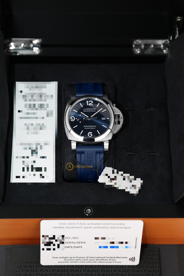 Panerai Luminor Marina 44 mm Stainless Steel Blue Dial PAM01313 - Швейцарские часы Panerai Luminor Marina 44 mm Stainless Steel Blue Dial PAM01313
