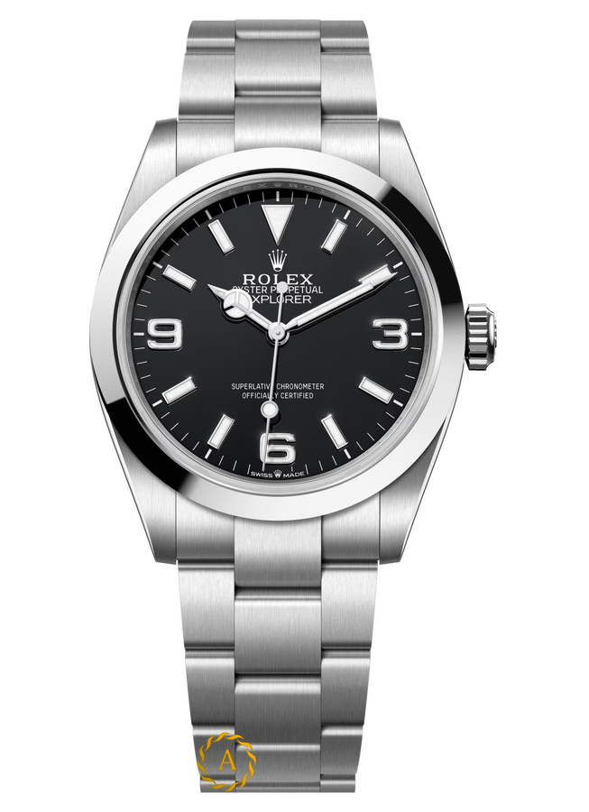 Rolex Explorer 40 mm Oystersteel Black Dial 224270
