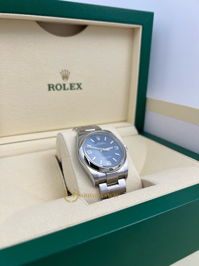 Rolex Oyster Perpetual Blue Dial 36 mm 116000