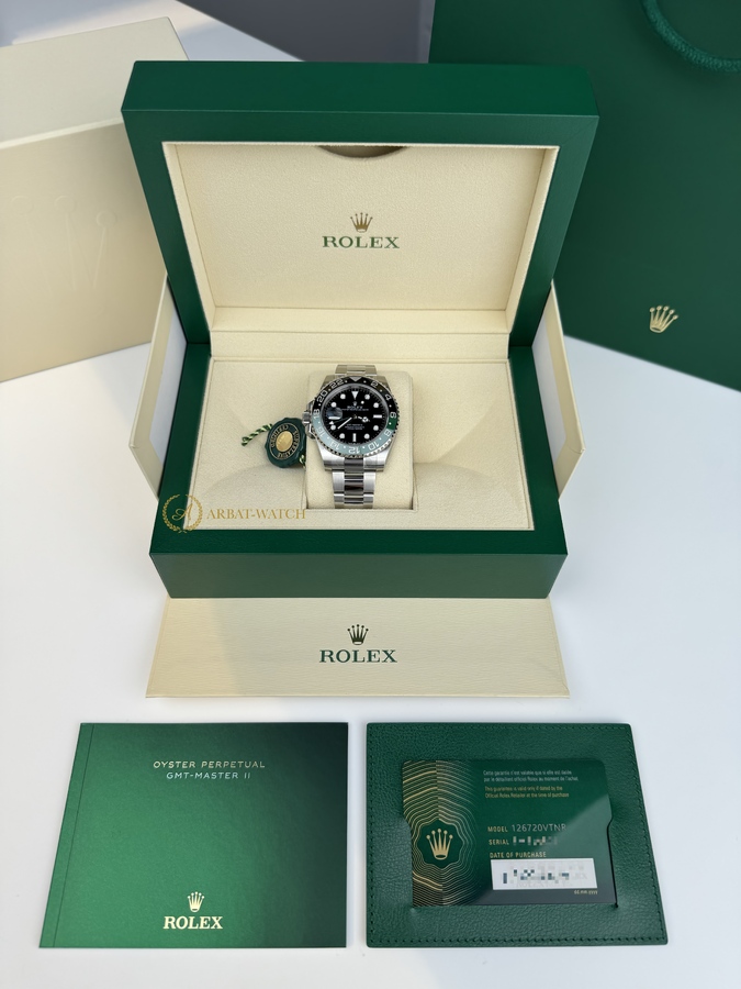 Rolex GMT-Master II 40 mm Oystersteel Black Dial 126720VTNR - Швейцарские часы Rolex GMT-Master II 40 mm Oystersteel Black Dial 126720VTNR