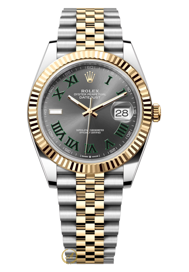 Rolex Datejust 41 mm 126333 Wimbledon Bicolor Yellow Rolesor Jubilee