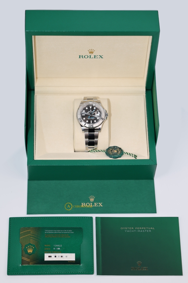 Rolex Yacht-Master 40 mm Rolesium Slate Dial 126622