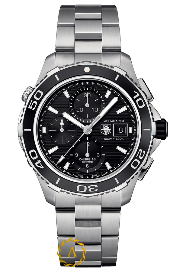 Tag Heuer Aquaracer Black Dial Chronograph 43 mm CAK2110.BA0833
