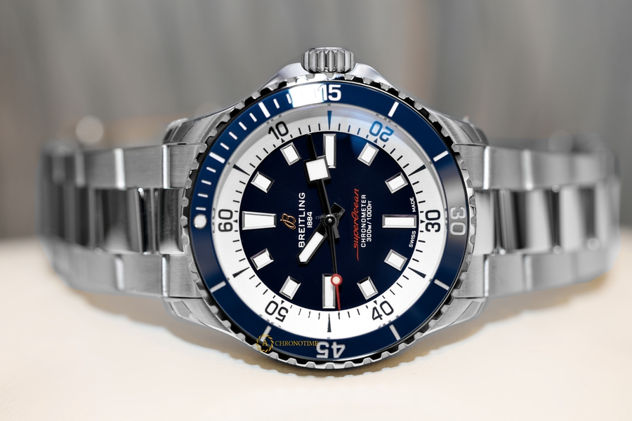 Breitling Superocean Automatic Blue Dial 42 mm A17375E71C1A1 - Швейцарские часы Breitling Superocean Automatic Blue Dial 42 mm A17375E71C1A1