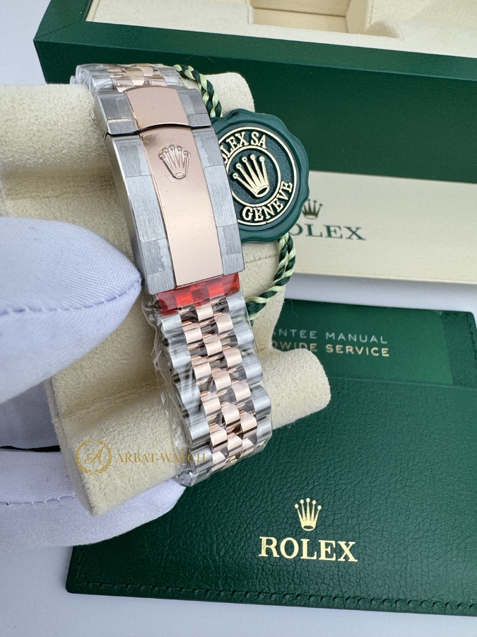 Rolex Datejust 36 mm 126231 Silver Decor Dial Everose Rolesor Jubilee - Швейцарские часы Rolex Datejust 36 mm 126231 Silver Decor Dial Everose Rolesor Jubilee