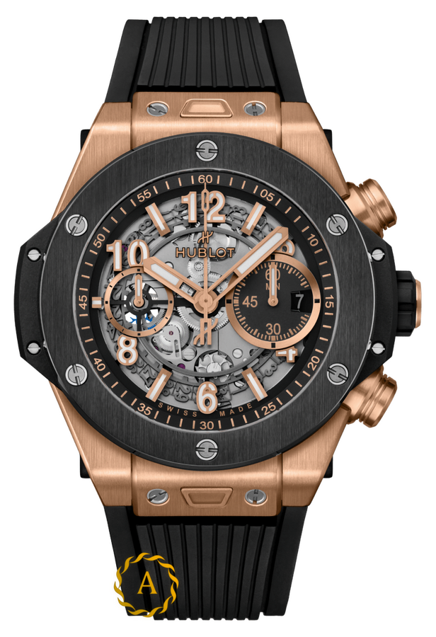 Hublot Big Bang Unico King Rose Gold Ceramic Skeleton Dial 44 mm 421.OM.1180.RX