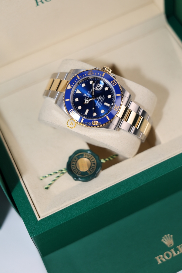 Rolex Submariner Date 41 mm Yellow Rolesor Royal Blue Dial 126613LB - Швейцарские часы Rolex Submariner Date 41 mm Yellow Rolesor Royal Blue Dial 126613LB