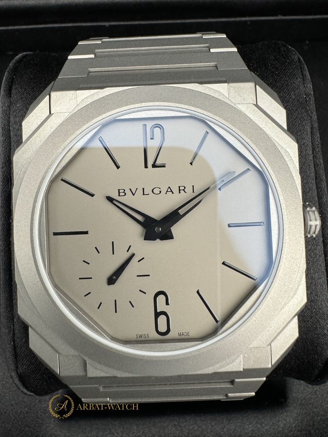 Bvlgari Octo Finissimo Titane 40 mm 102713 - Швейцарские часы Bvlgari Octo Finissimo Titane 40 mm 102713